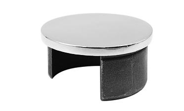 Заглушка с пазом на трубу Ø48.3 мм полированная (AISI 304) k235 купить в Уфе