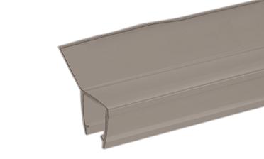 Уплотнитель для стекла 8 мм, полупрозрачный черный, 135°, стекло-стекло 2200 мм t203-2 BL купить в Уфе