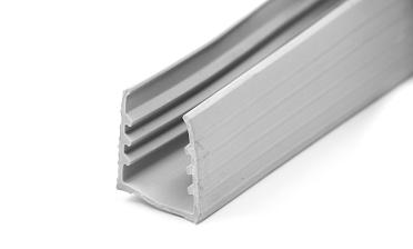 Уплотнитель в поручень с пазом 27х30 для стекла 10+10мм, EPDM СЕРЫЙ Фk308-G купить в Уфе