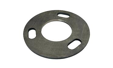 Фланец стойки 42/90 х 3 мм #200 3 отв х М10 х 20 черный металл k116-42-9 купить в Уфе