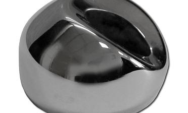 Наконечник штампованный (СПС) косой 30° на трубу Ø38,1 мм, для поручня Ø38.1мм, полированный, нержавеющий, AISI 304, k016 купить в Уфе