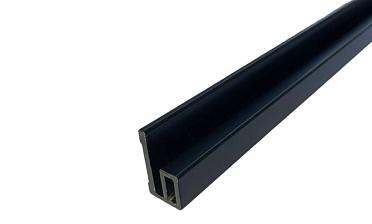 Профиль-упор для душевых, длина 2200 мм, черный t116 BL купить в Уфе