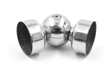 Поворот дер./пласт. поручня Ø50.8х0.8 мм, усиленный, полированная, (AISI 201) k053-6 купить в Уфе