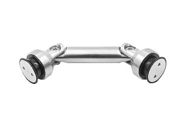 Крепление стекло-стекло, штанга 82 мм, под зенковку tt202-82 SSS купить в Уфе