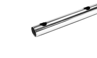 Труба AISI 304 25х1х6000, с перфорацией под  Ø12, 90°, GRIT 600 837-2 купить в Уфе