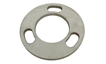 Фланец стойки 42.4/80 х 5 (4,3) х AISI 304 #200 3 отв х М10 х 20 k116-42-4 купить в Уфе