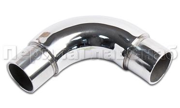 Отвод трубы Ø25.4 мм со вставками, удлиненный, полированный (AISI 304) k325-3 купить в Уфе