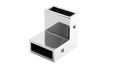 Соединитель труба-труба 90°, для трека 30х10 мм, AISI 304, полированный t460 PSS купить в Уфе