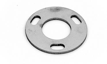 Фланец стойки 50/90х3 мм, 3 отв. М10х20, черный металл k116-50-9 купить в Уфе