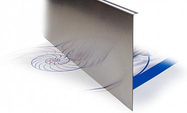 Накладка на профиль 601 (тыльная/лицевая), AISI 304 шлифованная k601-09 купить в Уфе