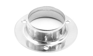 Фланец штампованный, полированный для Ø50.8 мм, толщина 1.2 мм (AISI 304) ЭКОНОМ k532-2 купить в Уфе