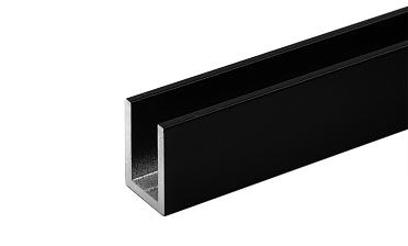  П-образный профиль 19x13, L=2200, алюминий ,черный t756 BL купить в Уфе