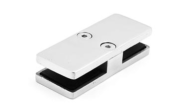 Соединитель стекол, прямой, 101х40, нержавеющая сталь AISI 304, полированная k118 купить в Уфе