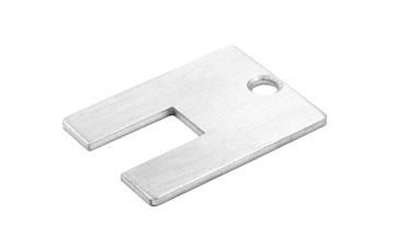 Торцевая заглушка на профиль алюминиевый для перегородок t42-12 купить в Уфе