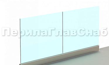 Ограждение без поручня на профиле купить в Уфе