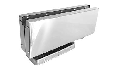 Фитинг нижний со встроенным доводчиком для стеклянной двери до 80 кг, полированный t185-2 PSS   купить в Уфе