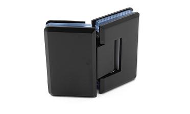 Петля для душевой стекло-стекло 90х55 мм, 135°, цинк, черный t302 BZn купить в Уфе