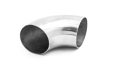 Отвод поручня под сварку для Ø50.8х1.0 мм,  полированный 400 Grit, AISI 201 k021-7 купить в Уфе