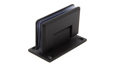 Петля для душевой кабины стена-стекло 90°, 90*55, цинк, черн. t301 BZn купить в Уфе