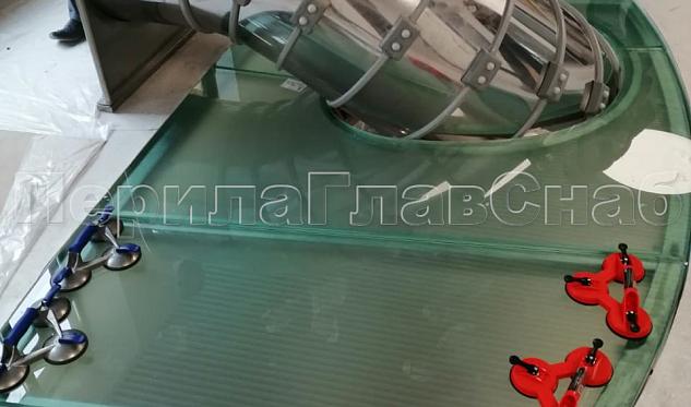 Стеклянный пол в Уфе. Готовые проекты ПерилаГлавСнаб