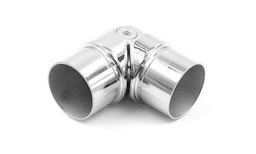 Поворот шарнирный под Ø38.1 мм, полированная, (AISI 304) k250 купить в Уфе