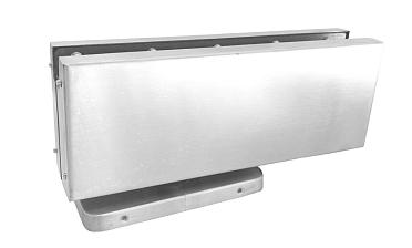 Фитинг нижний со встроенным доводчиком для стеклянной двери до 80 кг, шлифованный t185-2 SSS   купить в Уфе