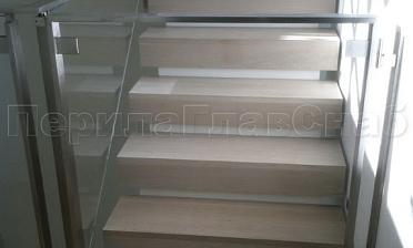 Зажимные одностворчатые калитки из нержавеющей стали со стеклом купить в Уфе