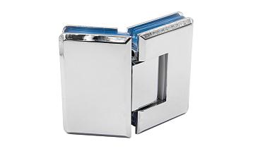 Петля для душевой стекло-стекло 90х55 мм, 135°, латунь-хром t302 PC купить в Уфе