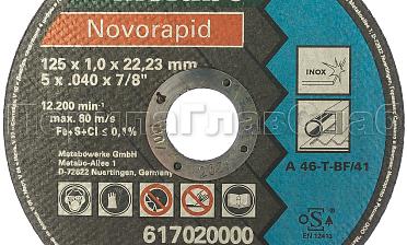 Отрезной круг 125х22х1 Метабо Ф-0971 купить в Уфе