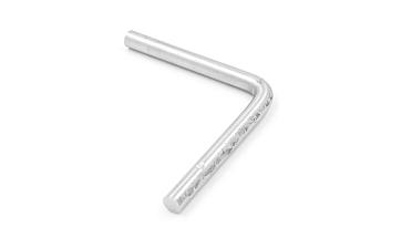 Гнутик 100х100 мм из прутка Ø10 мм Ф-0622 купить в Уфе