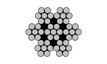 Трос из нержавеющей стали средней жесткости Ø5 мм AISI304 Ф-1061 купить в Уфе