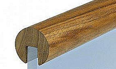 Поручень деревянный из Ясеня Ø50мм С ПАЗОМ, премиум Ф-1630 купить в Уфе