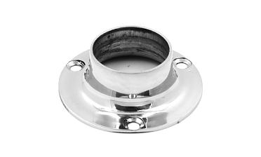 Фланец штампованный, для трубы Ø38.1 мм, полированный, внешний диаметр Ø76 мм, толщина 2 мм (AISI 304) k533 купить в Уфе