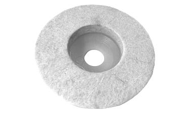 k427-4 войлок белый Ø85х8 мм очищенный, для тонкой полировки 11 000 rpm, Premium купить в Уфе