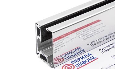 Комплект зажимного профиля для стекла 8-12 мм, полированный, L=3000 мм т40-1 PSS купить в Уфе