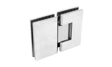 Петля для душевой кабины стекло-стекло 180° 90х55 мм AISI 304 шлифованная t303-2 SSS купить в Уфе