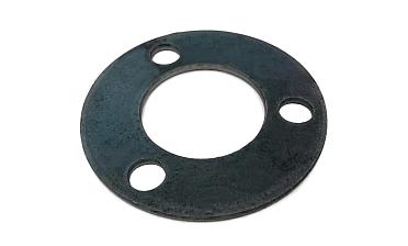 Фланец стойки 38/75 х 3 мм, 3 отв х М10 х 20, черный металл k116-38-3 купить в Уфе