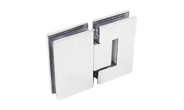 Петля для душевой кабины стекло-стекло 180° 90х55 мм AISI 304 полированная t303-2 PSS купить в Уфе