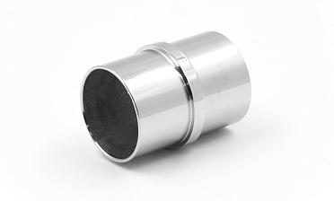 Соединитель трубы Ø38.1 с насечками, полированный, (AISI 316) k086-3 купить в Уфе