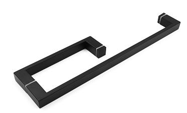 Ручка полотенцесушитель 25*10*200*450, черная t625 Bl купить в Уфе