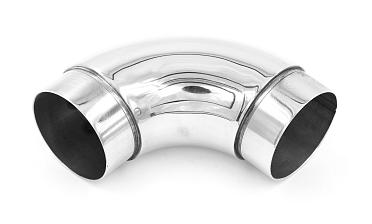 Отвод поручня с двумя установочными кольцами Ø50.8х125 AISI 201 k052-6 купить в Уфе