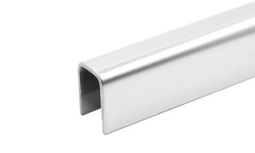 Профиль П-образный, L=2500 мм, t=1 мм, для стекла 8 мм, полир. (AISI 304) t115 PSS купить в Уфе