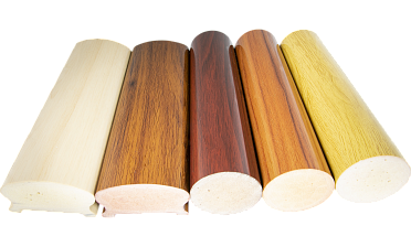 Комплект образцов ПВХ поручня фигурный + текстурный (5 видов) Фk889  купить в Уфе