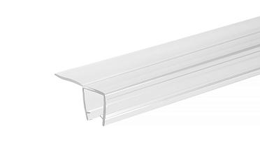 Уплотнитель для стекла в душевую кабину 10 мм, стекло-стекло 2200 мм t225 купить в Уфе