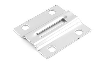 Боковой крепеж стойки под Ø38.1 мм, полированный (AISI 316) k056-2 купить в Уфе