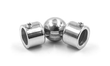 Поворот ригеля 12 мм, штампованный, регулируемый, шаровый, внешний (AISI 304) k251 купить в Уфе