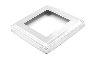 Низ стойки штампованный 135х135 мм, для трубы 81х81 мм, фигурный AISI 304 k376 купить в Уфе