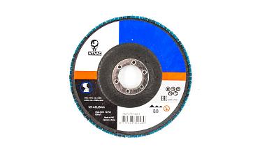 Шлиф. диск "лепесток" 125х22 Р-80 Atlas Ф-0242 купить в Уфе