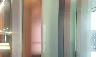 Перегородки в офис с подсветкой купить в Уфе