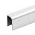 Профиль П-образный, L=2500 мм, t=1 мм, для стекла 8 мм, шлиф. (AISI 304)  t115 SSS купить в Уфе